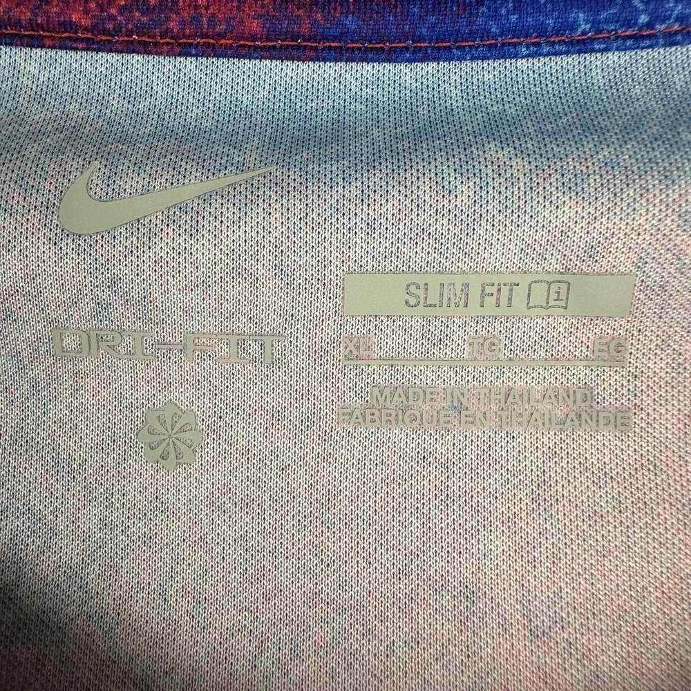 USA Soccer Jersey Mens XL Multi-Color Nike Dri Fit Volkswagen USMNT Pre Match